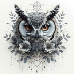 owls tattoo design ideas glossy shadows for stomach