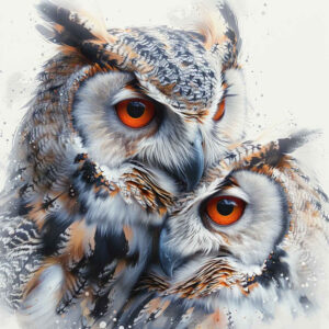 owls tattoo design ideas Surrealism phantasm symbol for knee