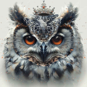 owls tattoo design ideas Surrealism subconscious themes wild for thigh