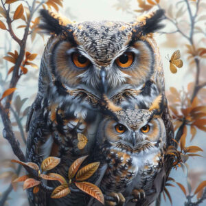 wisdom-symbol-owl-tattoo – tattoo design ideas free ai generated – realism-natural-blush – for-upper-shoulder – Gallery: owls-inkby-ai