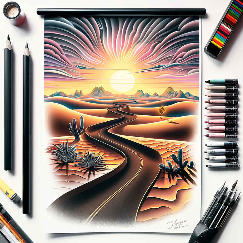 life-path-tattoo-realism-contour-shading-for-nape – tattoo design ideas free ai generated – Gallery: path-road-inkby-ai