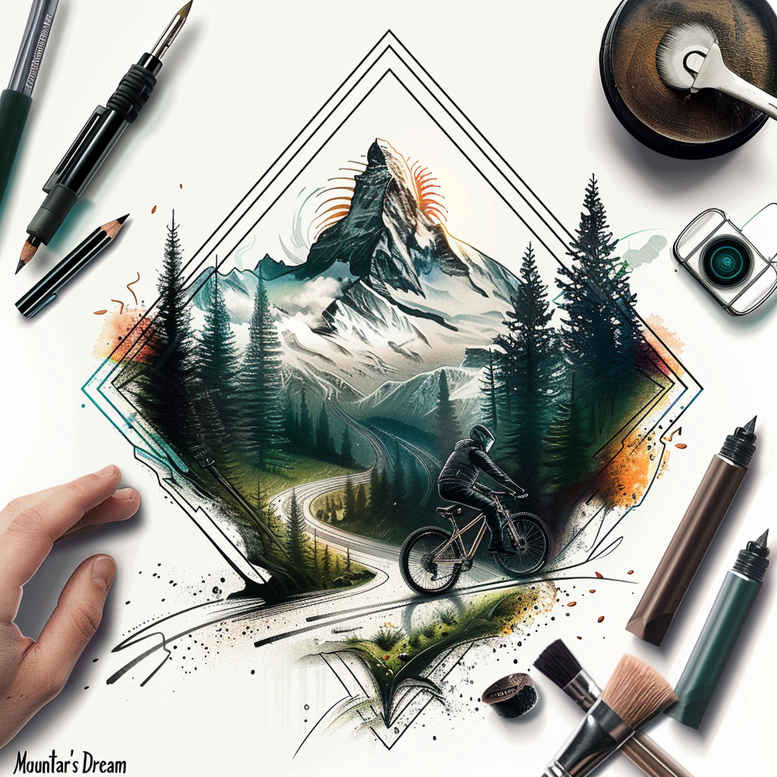 shaded-path-tattoo-realism-skin-realism-for-triceps – tattoo design ideas free ai generated – Gallery: path-road-inkby-ai