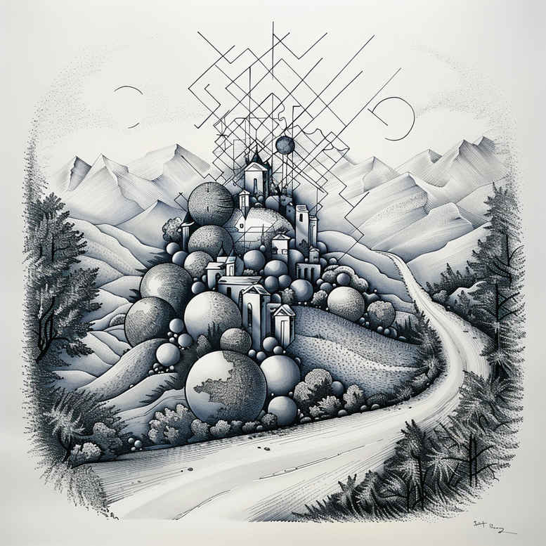 expressive-path-tattoo-realism-contour-shading-for-back-shoulder – tattoo design ideas free ai generated – Gallery: path-road-inkby-ai