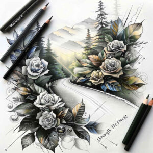 mystical-symbol-path-tattoo-neotraditional-rich-shading-for-wrist-side – tattoo design ideas free ai generated – Gallery: path-road-inkby-ai