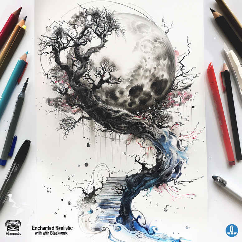 road-tattoo-neotraditional-rich-shading-for-hand – tattoo design ideas free ai generated – Gallery: path-road-inkby-ai
