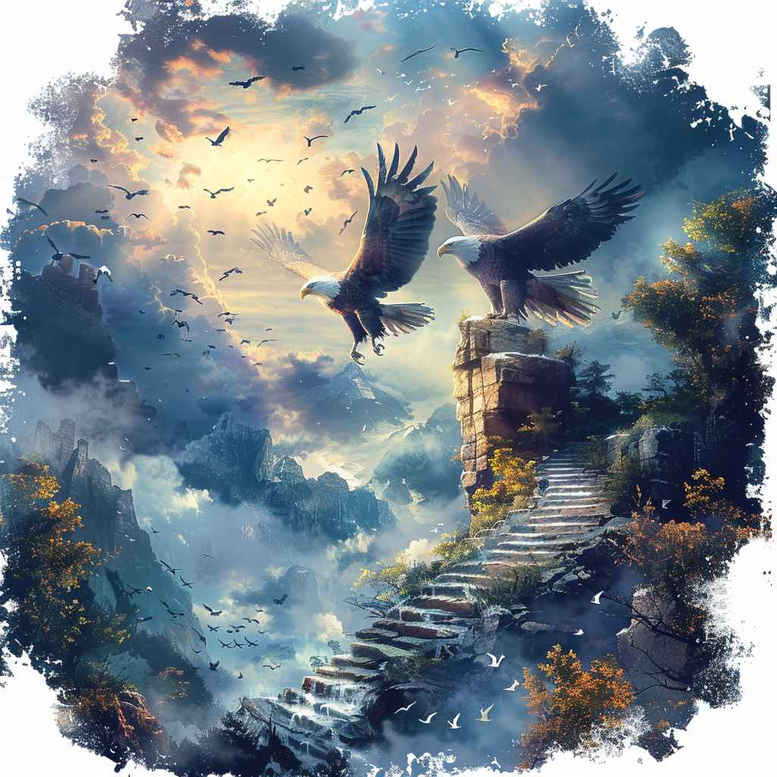 path-in-art – tattoo design ideas free ai generated – surrealism-psychological-depth – for-full-back – Gallery: path-road-inkby-ai