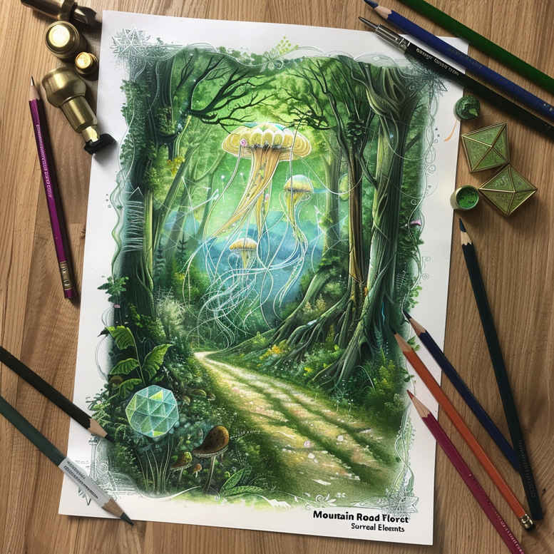 path-tattoo – tattoo design ideas free ai generated – realism-sharp-focus – for-spine – Gallery: path-road-inkby-ai