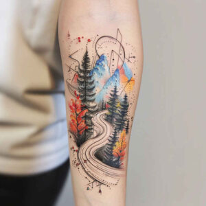 shadow-and-light-path-tattoo-realism-subtle-gradients-for-side – tattoo design ideas free ai generated – Gallery: path-road-inkby-ai