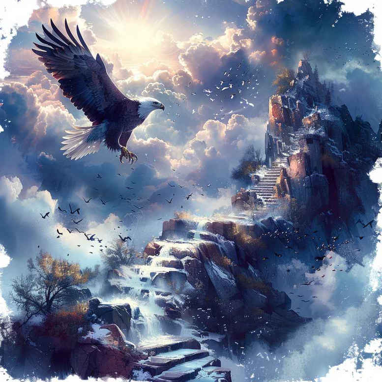 path-road tattoo design ideas Surrealism psychological depth hike for full back