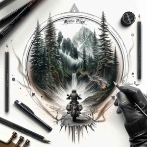 path-and-shadow-tattoo-realism-true-to-life-for-calf – tattoo design ideas free ai generated – Gallery: path-road-inkby-ai
