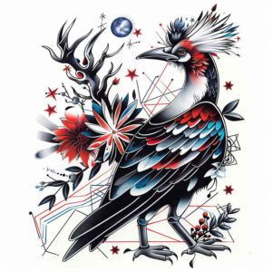 anthem-tattoo – tattoo design ideas free ai generated – neotraditional-layered-color – for-sternum – Gallery: patriotic-inkby-ai