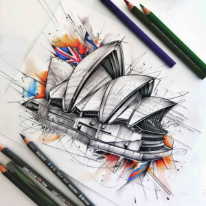 anthem-tattoo – tattoo design ideas free ai generated – realism-true-rendering – for-calf – Gallery: patriotic-inkby-ai