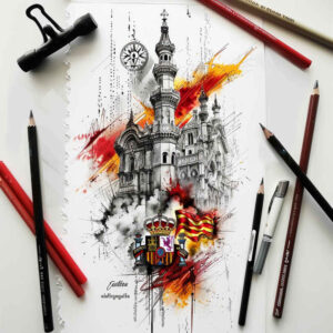 independence-symbol-tattoo – tattoo design ideas free ai generated – neotraditional-detailed-textures – for-shin – Gallery: patriotic-inkby-ai