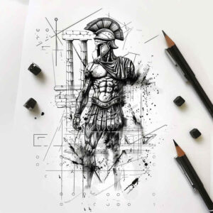 national-colors-tattoo – tattoo design ideas free ai generated – neotraditional-bold-highlights – for-forearm – Gallery: patriotic-inkby-ai