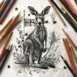 patriotic-bravery-tattoo – tattoo design ideas free ai generated – surrealism-surreal-lighting – for-side-torso – Gallery: patriotic-inkby-ai