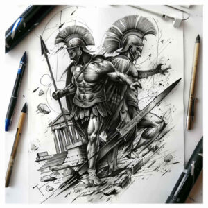 patriotic-courage-tattoo – tattoo design ideas free ai generated – realism-real-ink-flow – for-wrist-side – Gallery: patriotic-inkby-ai