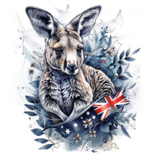 patriotic-heart-tattoo – tattoo design ideas free ai generated – neotraditional-color-richness – for-nape – Gallery: patriotic-inkby-ai