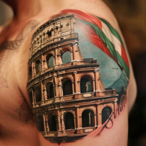patriotic-history-tattoo – tattoo design ideas free ai generated – surrealism-distorted-perspective – for-wrist-side – Gallery: patriotic-inkby-ai