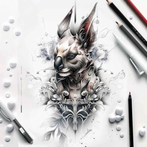 patriotic-homeland-tattoo – tattoo design ideas free ai generated – neotraditional-structured-design – for-upper-chest – Gallery: patriotic-inkby-ai