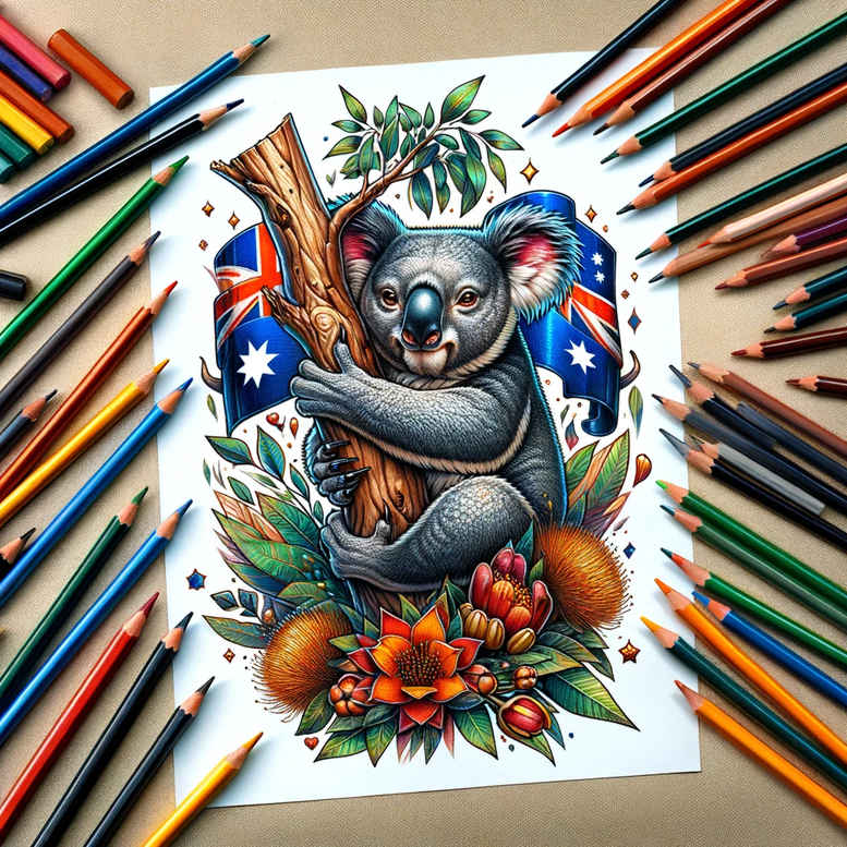 patriotic-honor-tattoo – tattoo design ideas free ai generated – surrealism-ambiguous-space – for-arm – Gallery: patriotic-inkby-ai
