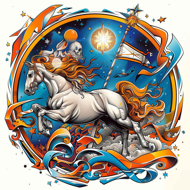 patriotic-motif-tattoo – tattoo design ideas free ai generated – neotraditional-artful-color – for-shoulder-blade – Gallery: patriotic-inkby-ai
