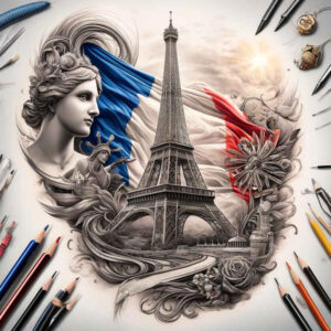 patriotic-nation-tattoo – tattoo design ideas free ai generated – neotraditional-modern-classic – for-abdomen – Gallery: patriotic-inkby-ai