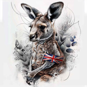 patriotic-pattern-tattoo – tattoo design ideas free ai generated – neotraditional-smooth-gradients – for-inner-arm – Gallery: patriotic-inkby-ai