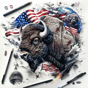 patriotic-sign-tattoo – tattoo design ideas free ai generated – surrealism-enigmatic-light – for-back – Gallery: patriotic-inkby-ai