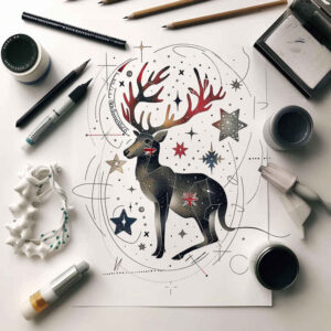 patriotic-strength-tattoo – tattoo design ideas free ai generated – surrealism-enigmatic – for-upper-back – Gallery: patriotic-inkby-ai