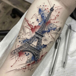patriotic-symbol-tattoo – tattoo design ideas free ai generated – neotraditional-classic-motifs – for-lower-back – Gallery: patriotic-inkby-ai