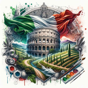 patriotic-tattoo – tattoo design ideas free ai generated – neotraditional-rich-shading – for-outer-arm – Gallery: patriotic-inkby-ai