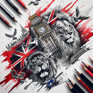 patriotic-tradition-tattoo – tattoo design ideas free ai generated – realism-emotional-realism – for-abdomen – Gallery: patriotic-inkby-ai
