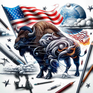 patriotic-tradition-tattoo – tattoo design ideas free ai generated – surrealism-mystical – for-foot – Gallery: patriotic-inkby-ai