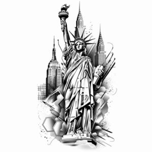 patriotic-transformation-tattoo – tattoo design ideas free ai generated – realism-inner-glow – for-wrist – Gallery: patriotic-inkby-ai
