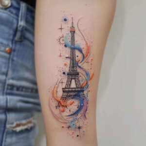 patriotic-transformation-tattoo – tattoo design ideas free ai generated – surrealism-melted-shapes – for-hip – Gallery: patriotic-inkby-ai