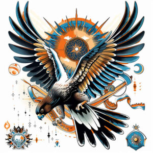 patriotic-unity-tattoo – tattoo design ideas free ai generated – realism-blended-gradients – for-heel – Gallery: patriotic-inkby-ai