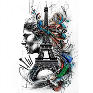 patriotic-unity-tattoo – tattoo design ideas free ai generated – realism-detail-accuracy – for-collarbone – Gallery: patriotic-inkby-ai