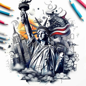patriotic tattoo design ideas form fidelity brave meaning determination
