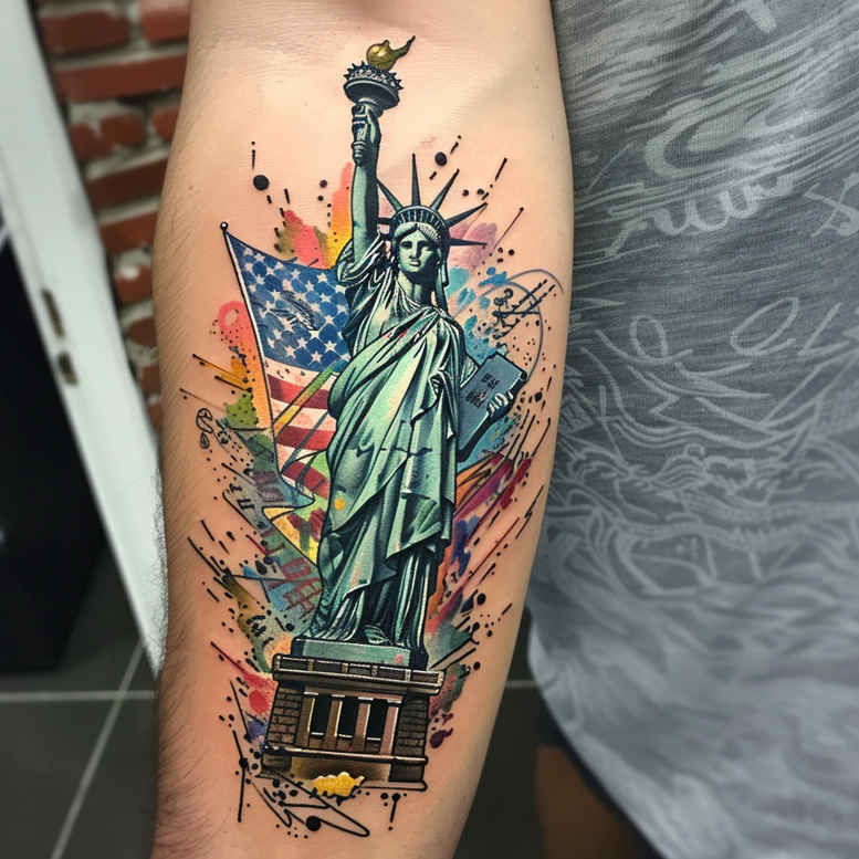 patriotic tattoo design ideas intricate community embodying resilience