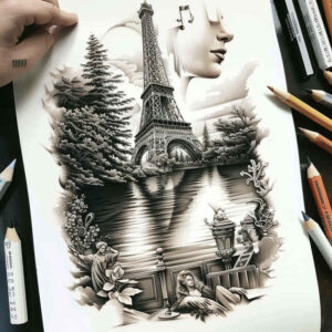 patriotic tattoo design ideas Surrealism phantom shadows community shows endurance