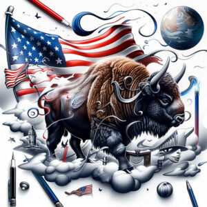 patriotic tattoo design ideas bold color culture represents endurance