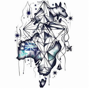 patriotic tattoo design ideas ethereal culture stands for courage