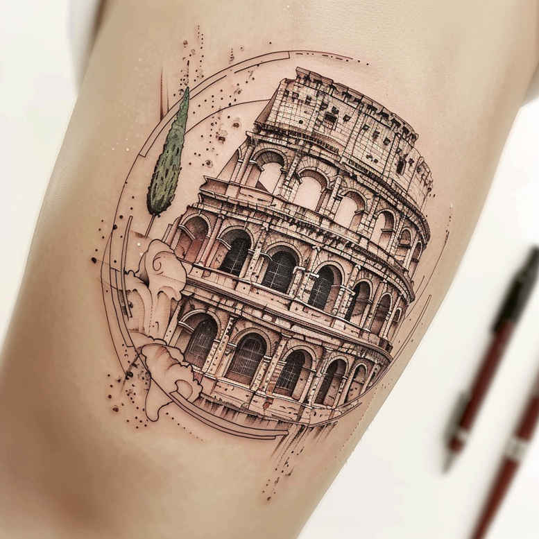 patriotic tattoo design ideas layered fill dedication for back shoulder