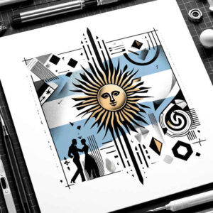 patriotic tattoo design ideas Realim light and shadow play flag for elbow
