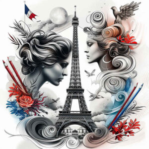 patriotic tattoo design ideas bold texture heroism for shoulder