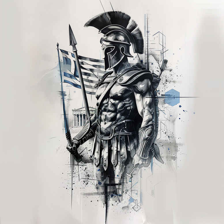 patriotic tattoo design ideas unreal light heroism represents strength