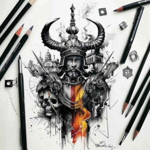 patriotic tattoo design ideas Realism emotional realism honor strength and power