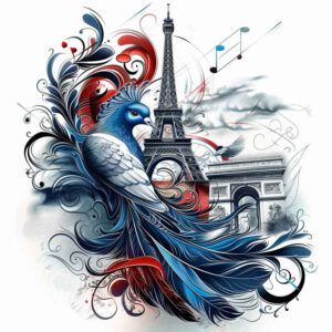 patriotic tattoo design ideas vibrant national pride for lower back