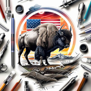 patriotic tattoo design ideas Realism anatomical accuracy national stands for endurance
