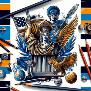 patriotic tattoo design ideas clear lines patriotic motifs courage and power